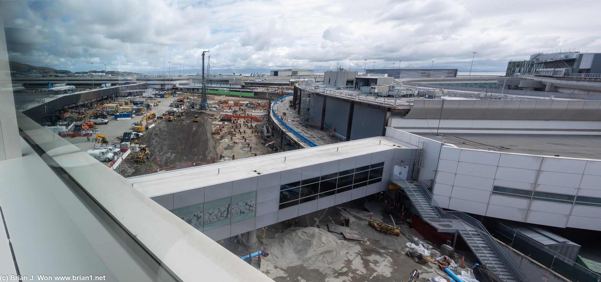 Lots of construction at Terminal 3.