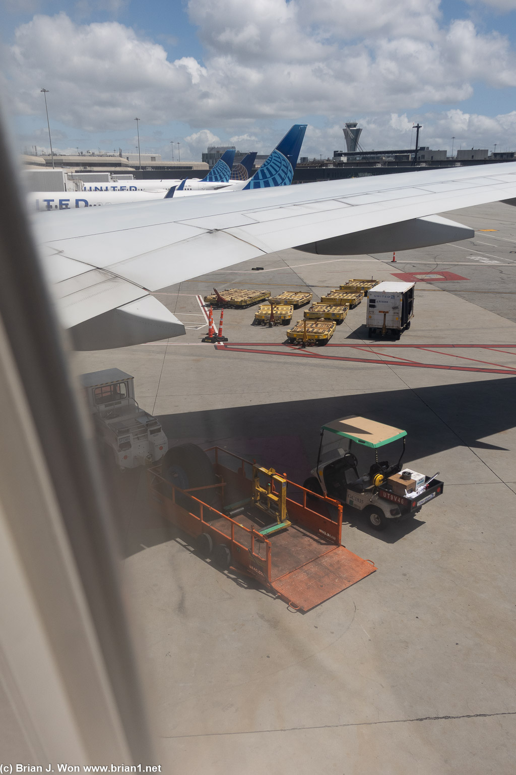 2 ATC delays, then a 3rd for a tire change.