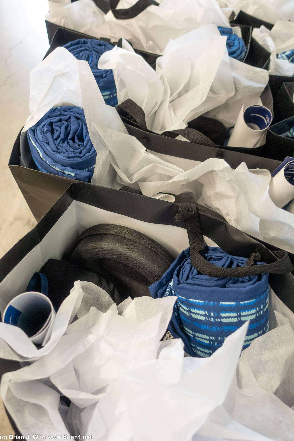 Gift bags.