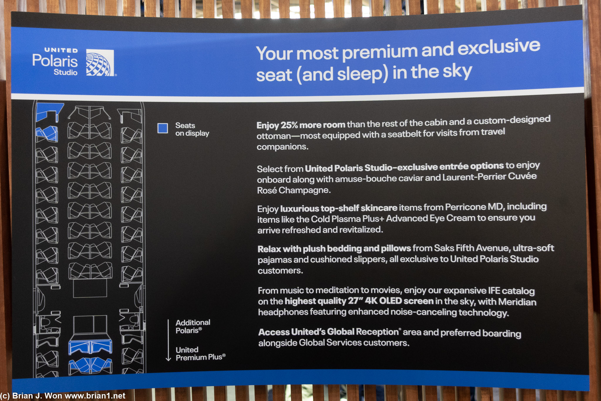 Polaris Studio seats highlighted along with service upgrades.