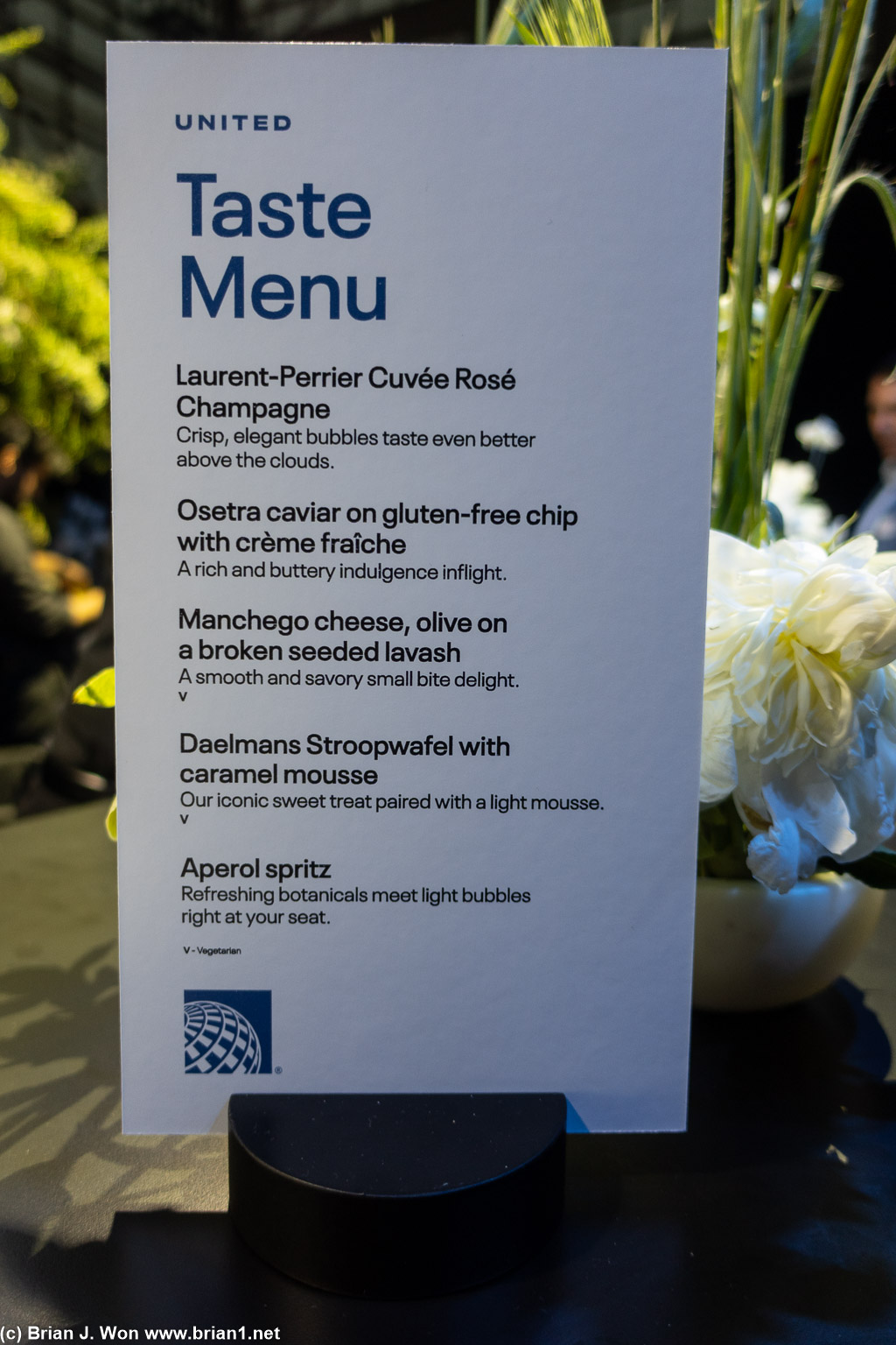 Menu.
