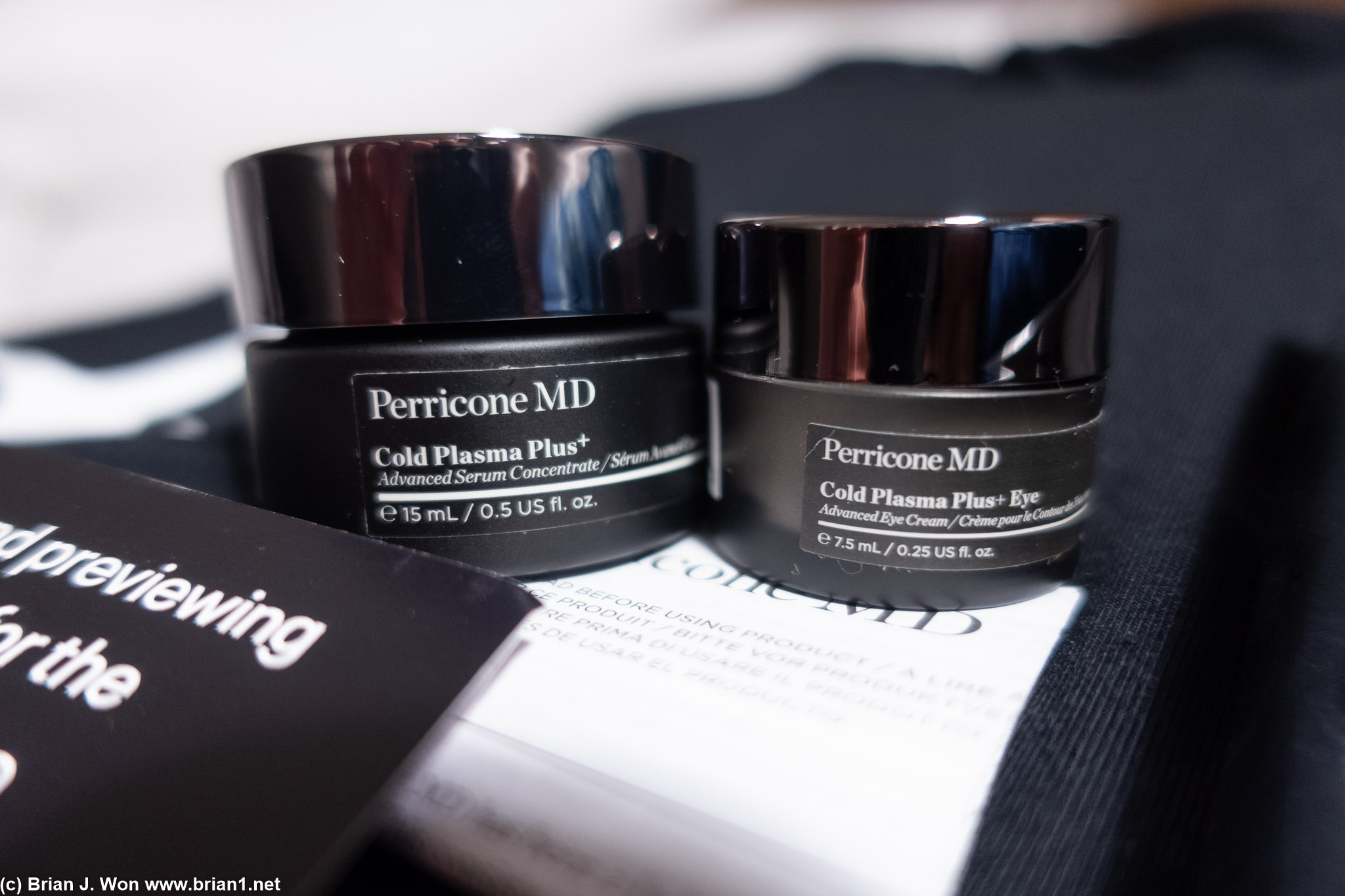 Can't forget the United x Perricone MD Cold Plasma Plus+ serum and eye cream.