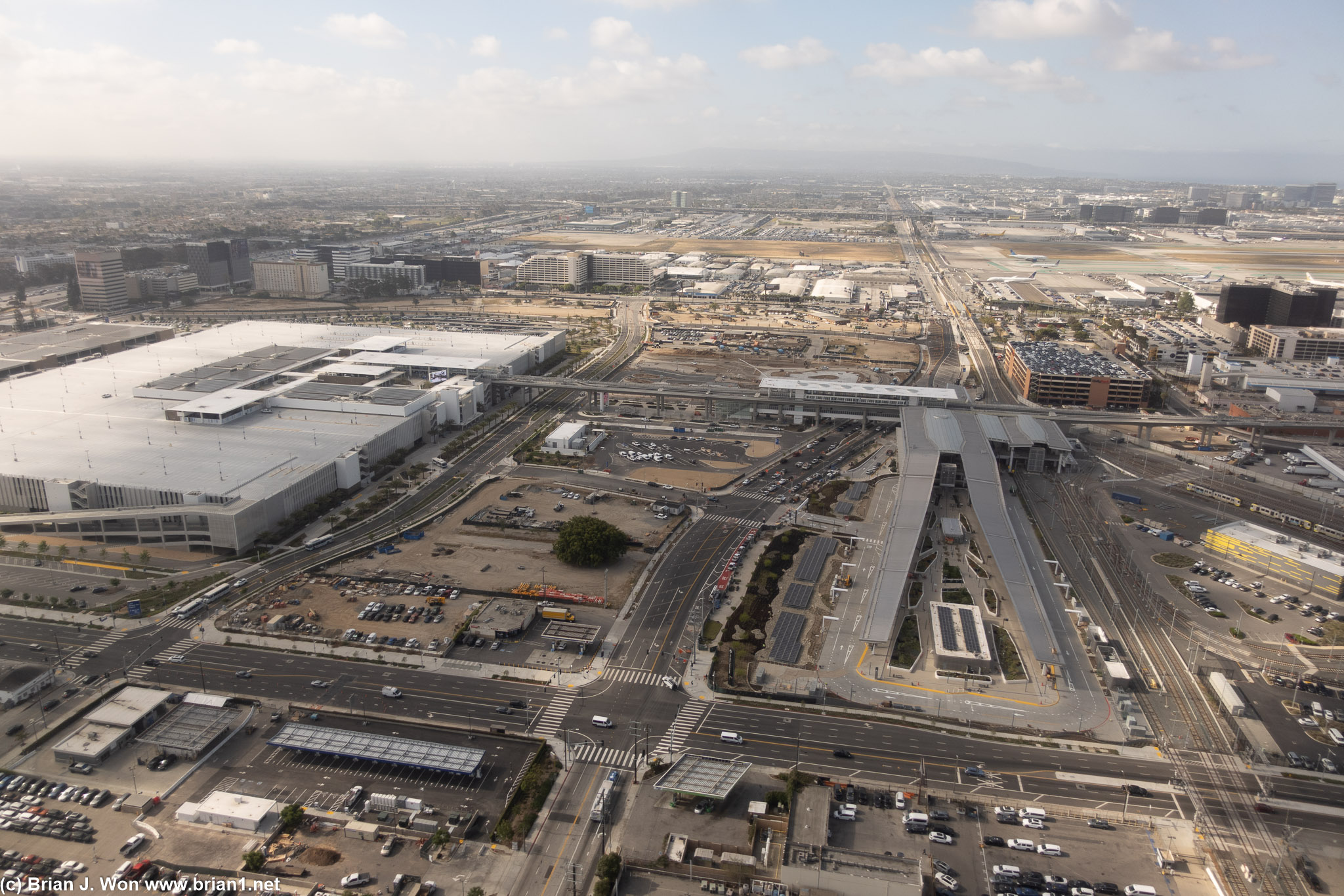 Rental car center and east ITF.