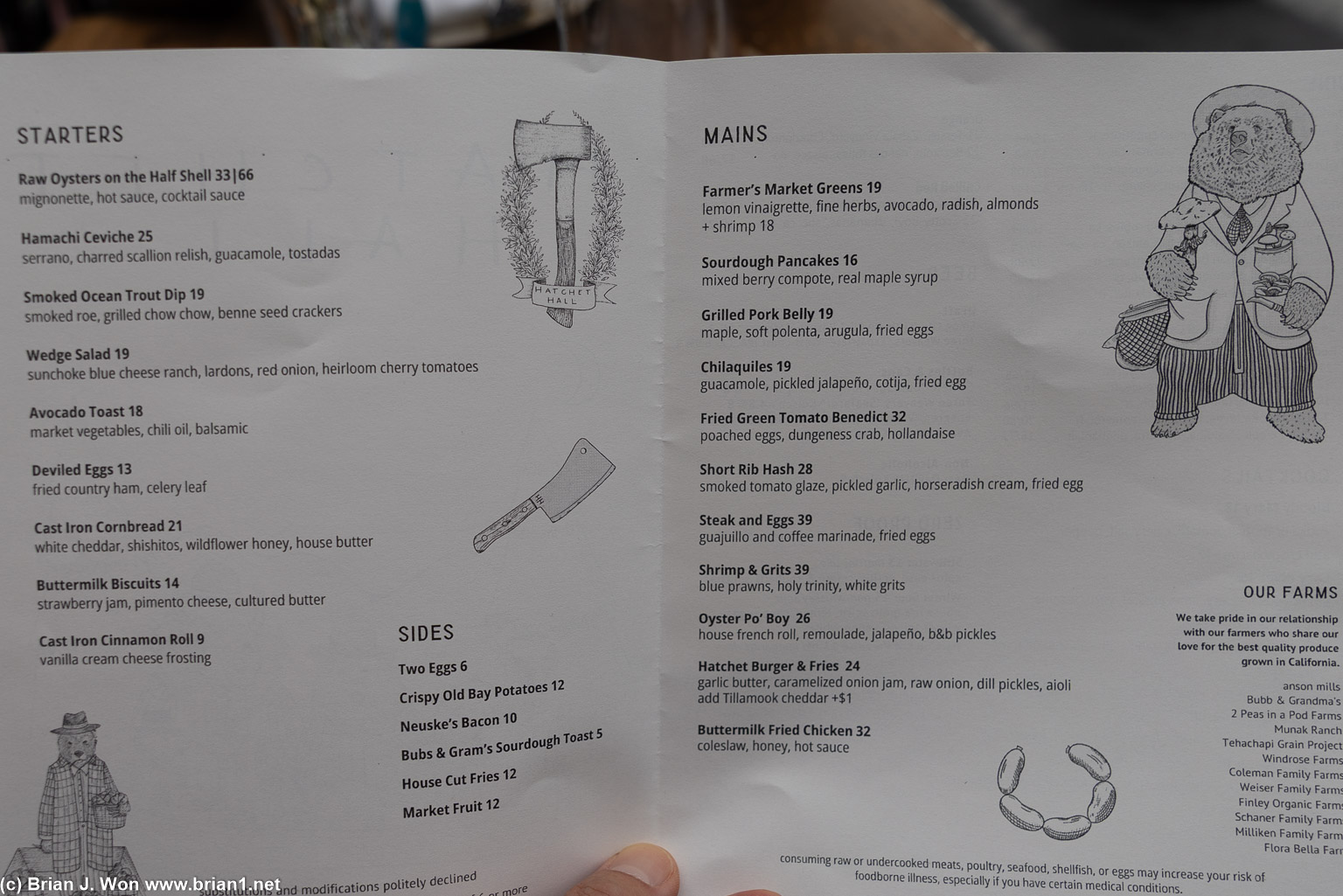 Menu.