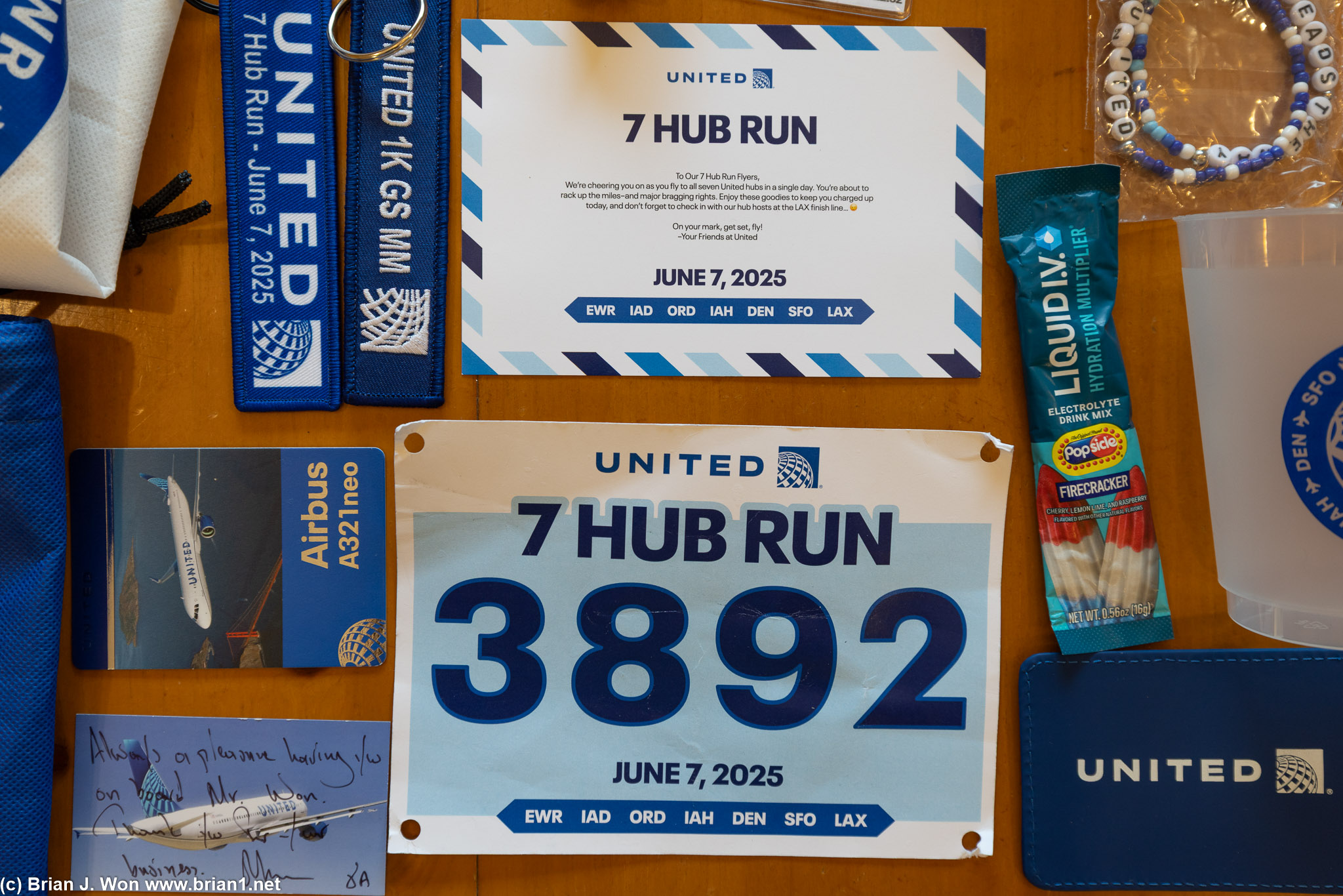Business card, trading card, keychains, bib, welcome note, luggage tag.