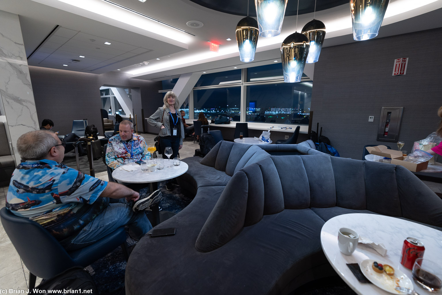 Slumming it inside the Polaris Lounge (Polaris Studio room).