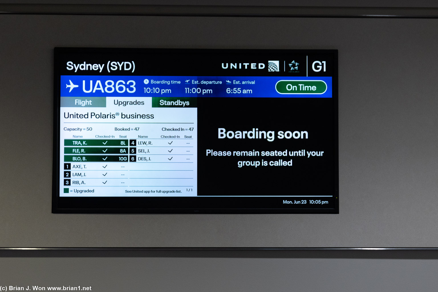 Fingers crossed on upgrades.