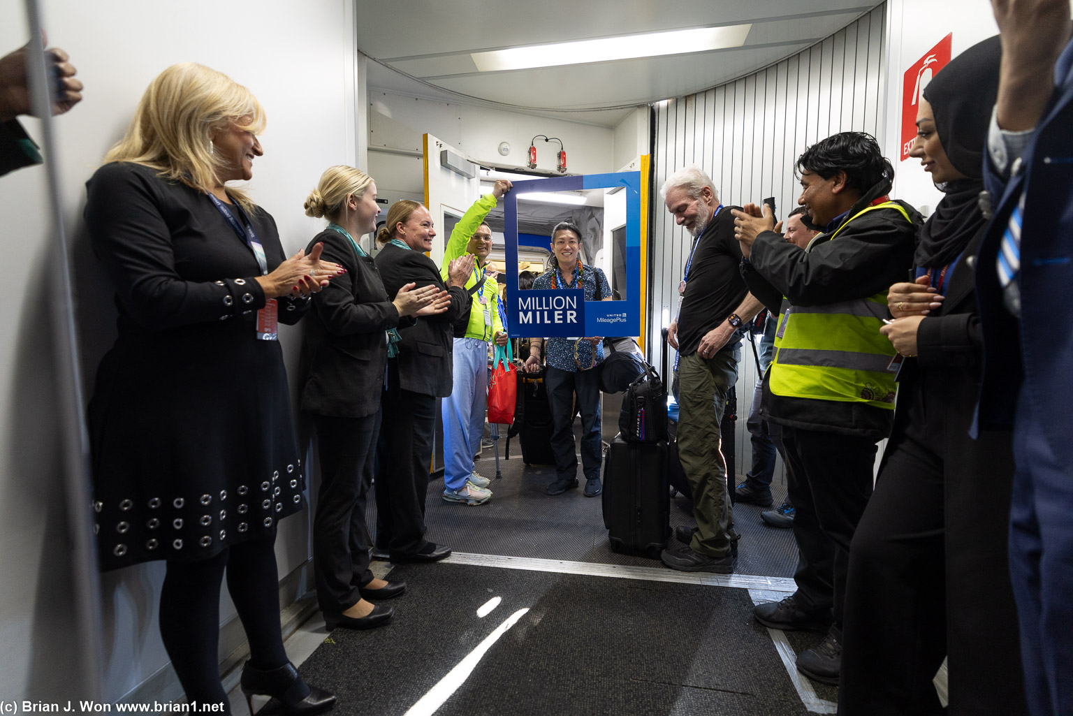 Carl getting a formal welcome.