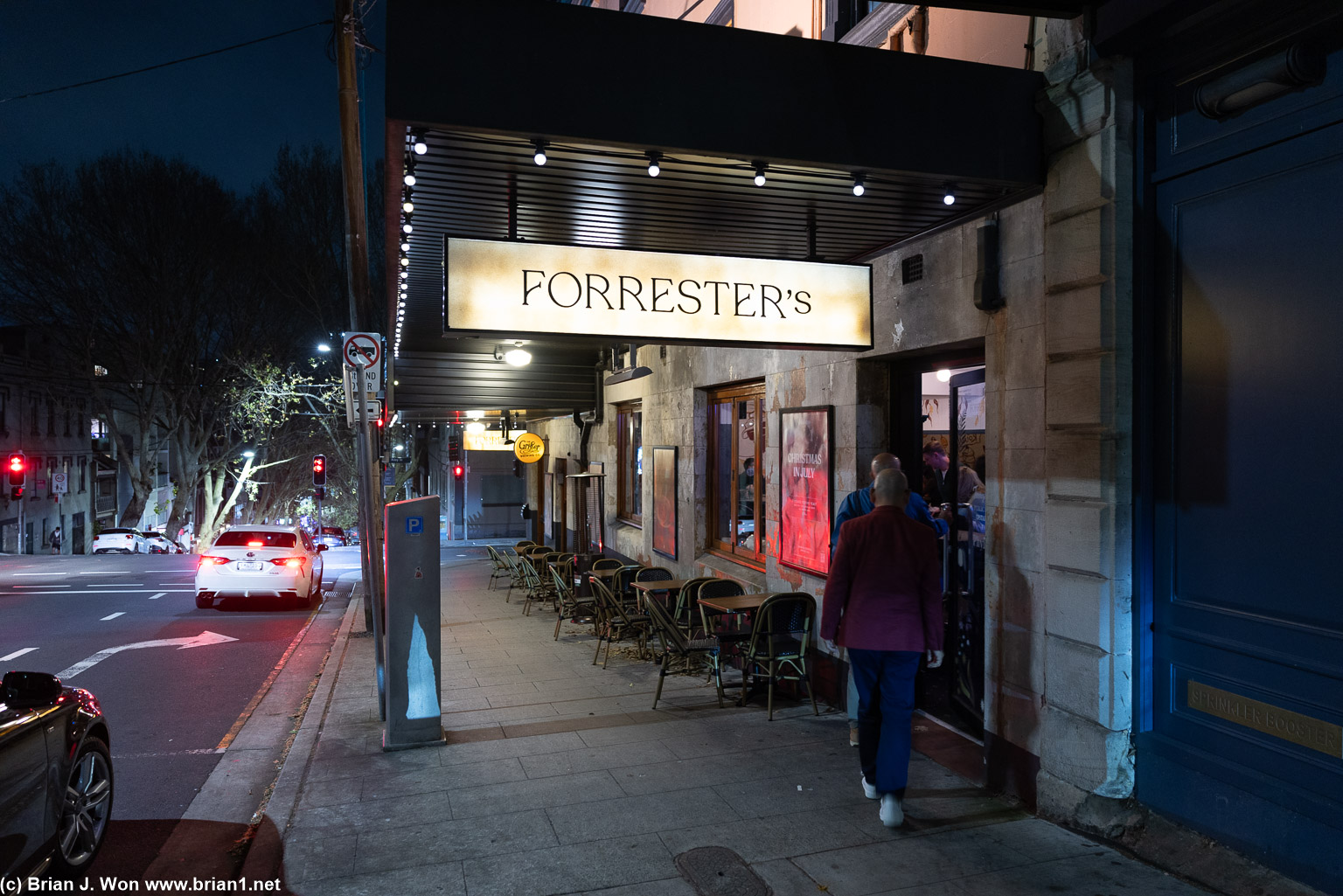 Forrester's for Carl's 4,000,000 mile celebration party.