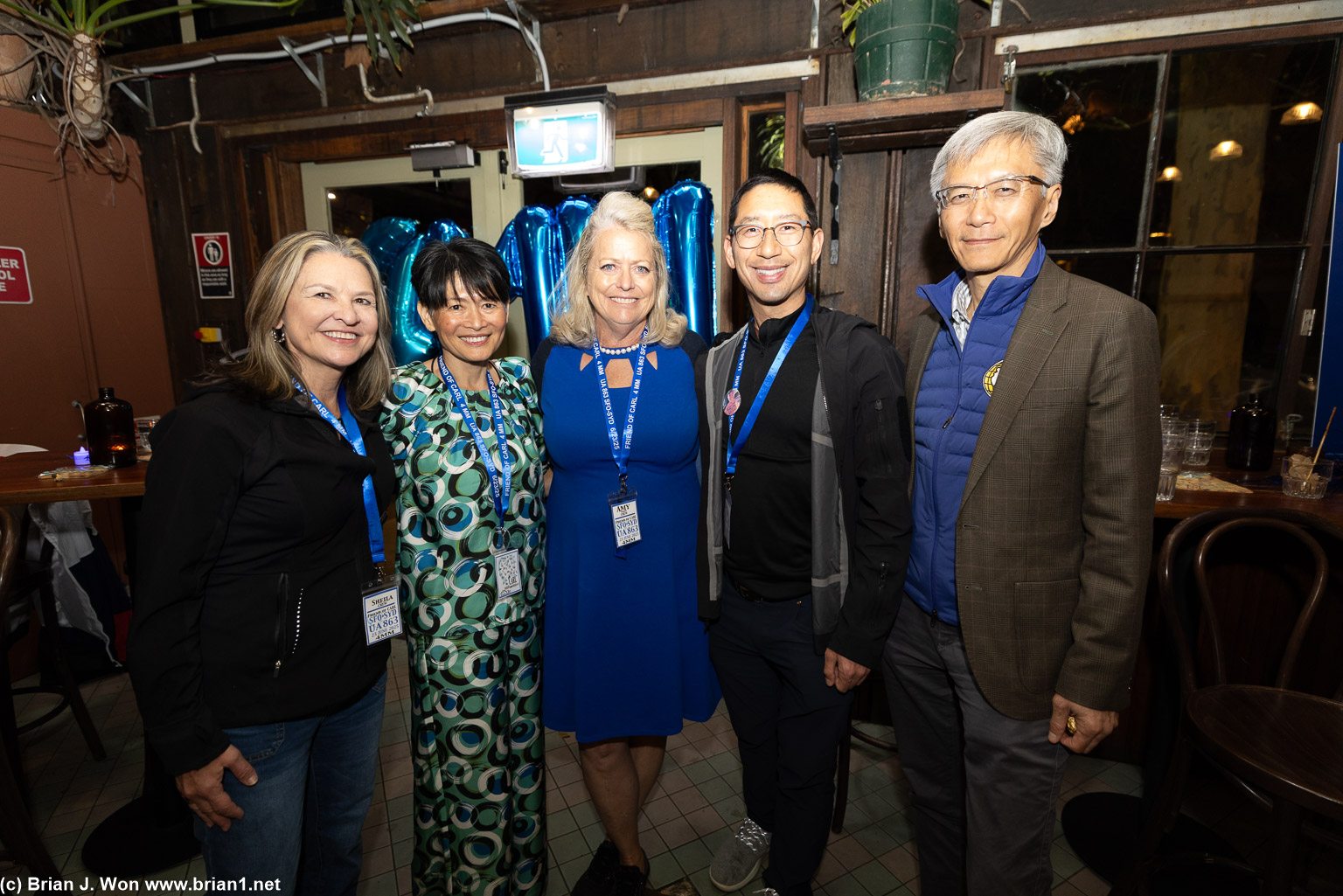 Sheila, Jane, Amy, Brian, Po-Jen.