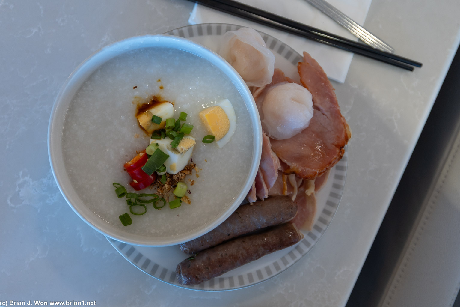 Mmmmmm congee.