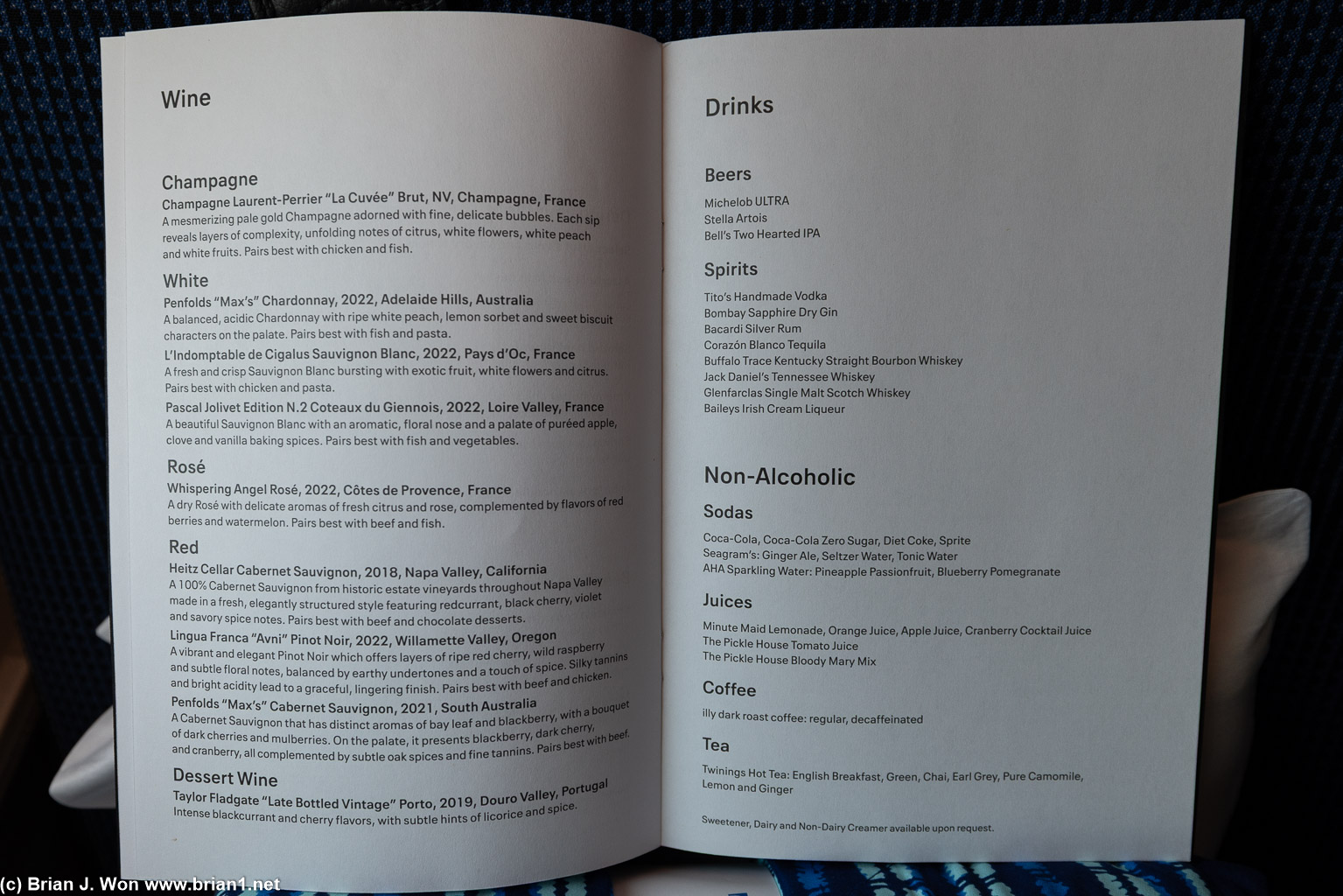 Menu.