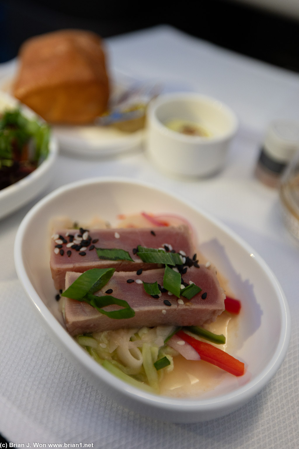 Seared tuna FTW.