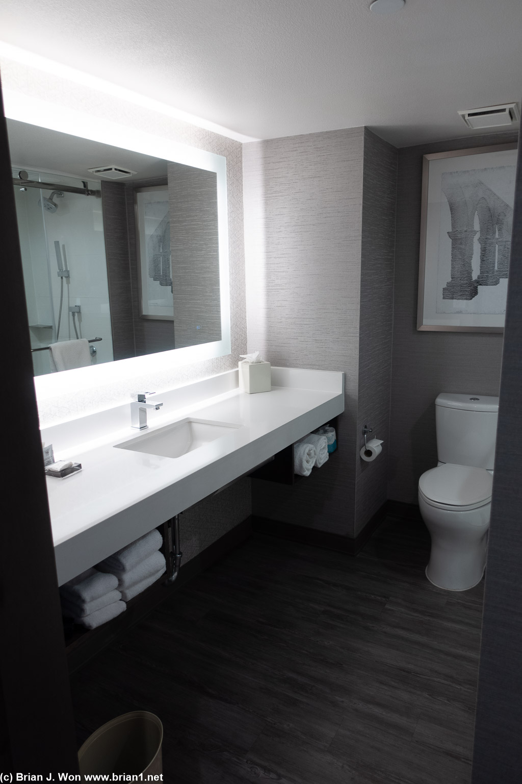Riverside Convention Center Marriott had a nice remodel not too long ago.