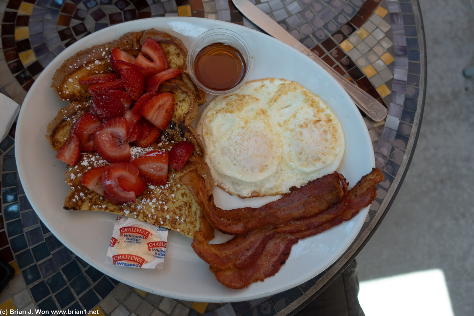 Breakfast at Lazy Daisy.