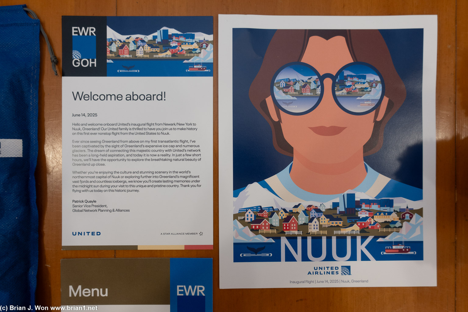 Welcome note and mini-poster.