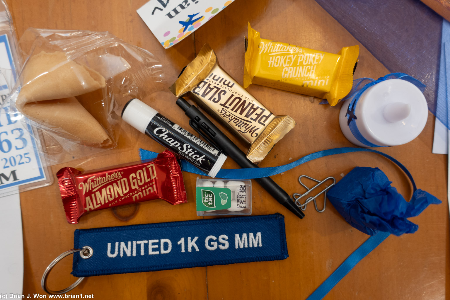 Inside the little blue mesg bag.