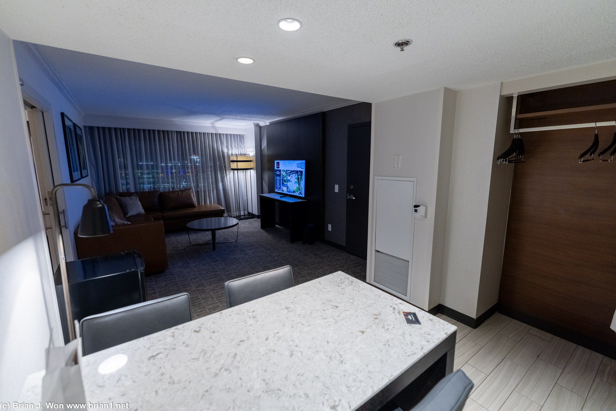 Got upgraded to a suite.