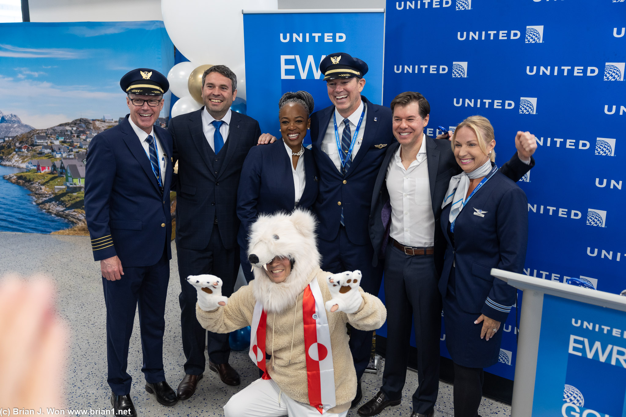 Of course the polar bear makes an appearance.