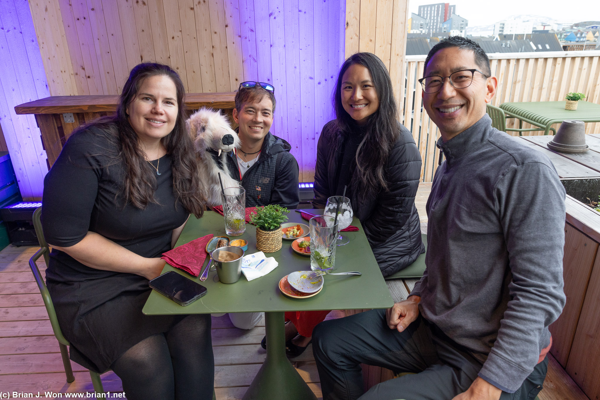 Kayla, Warren, Joyie, Brian.