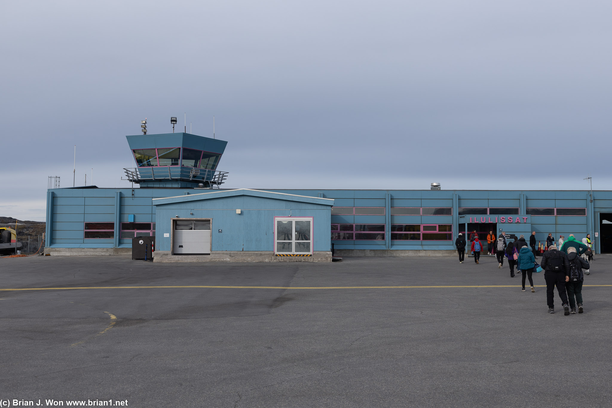 Arrived at Ilulissat Airport.