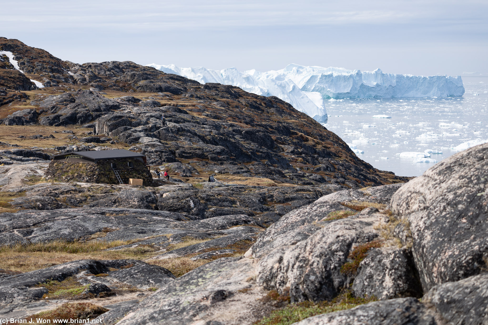 Little cafe on the icefjord trail.