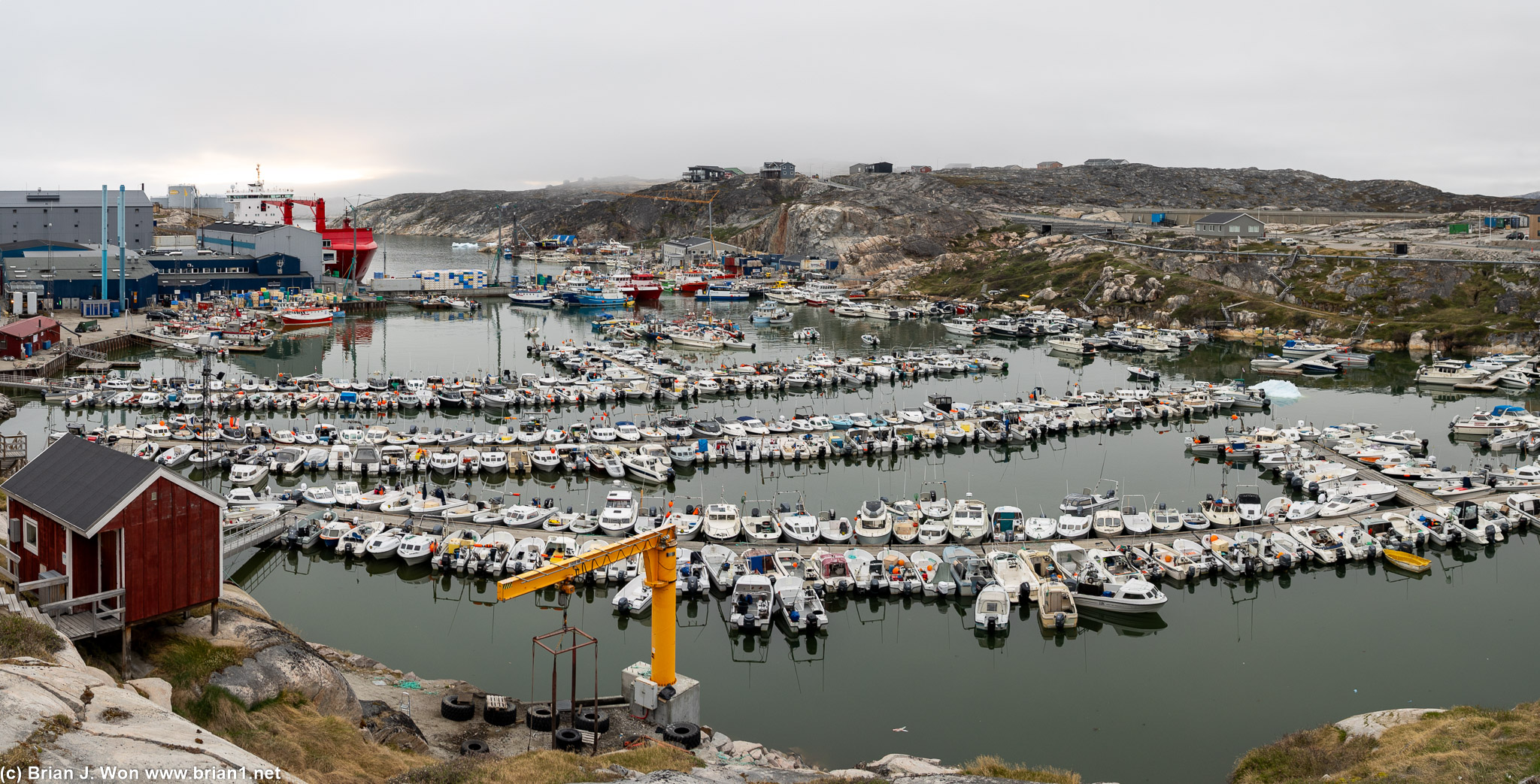 Ilulissat harbor.