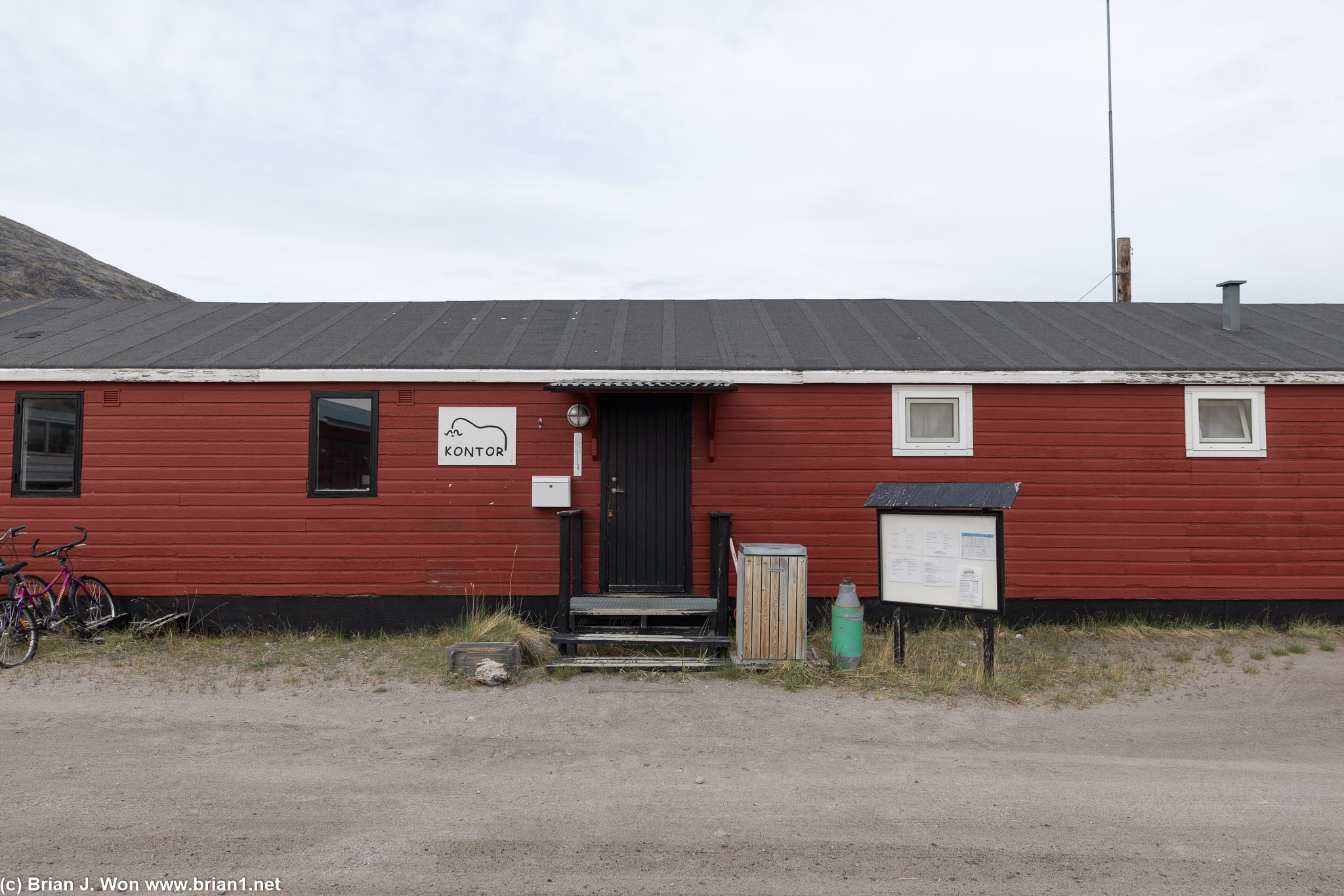 One of several buildings making up Old Camp.
