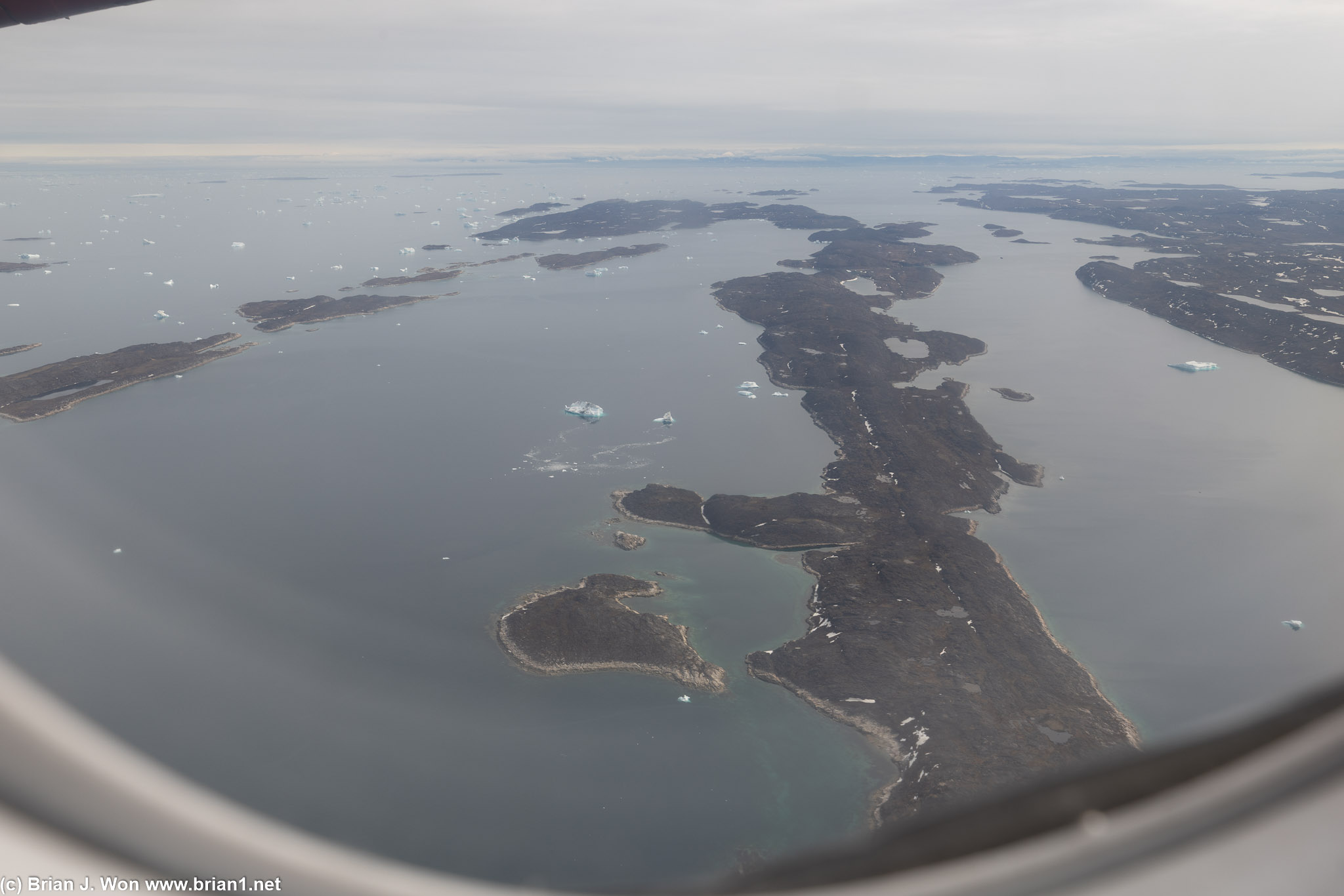 Nearing Nuuk.