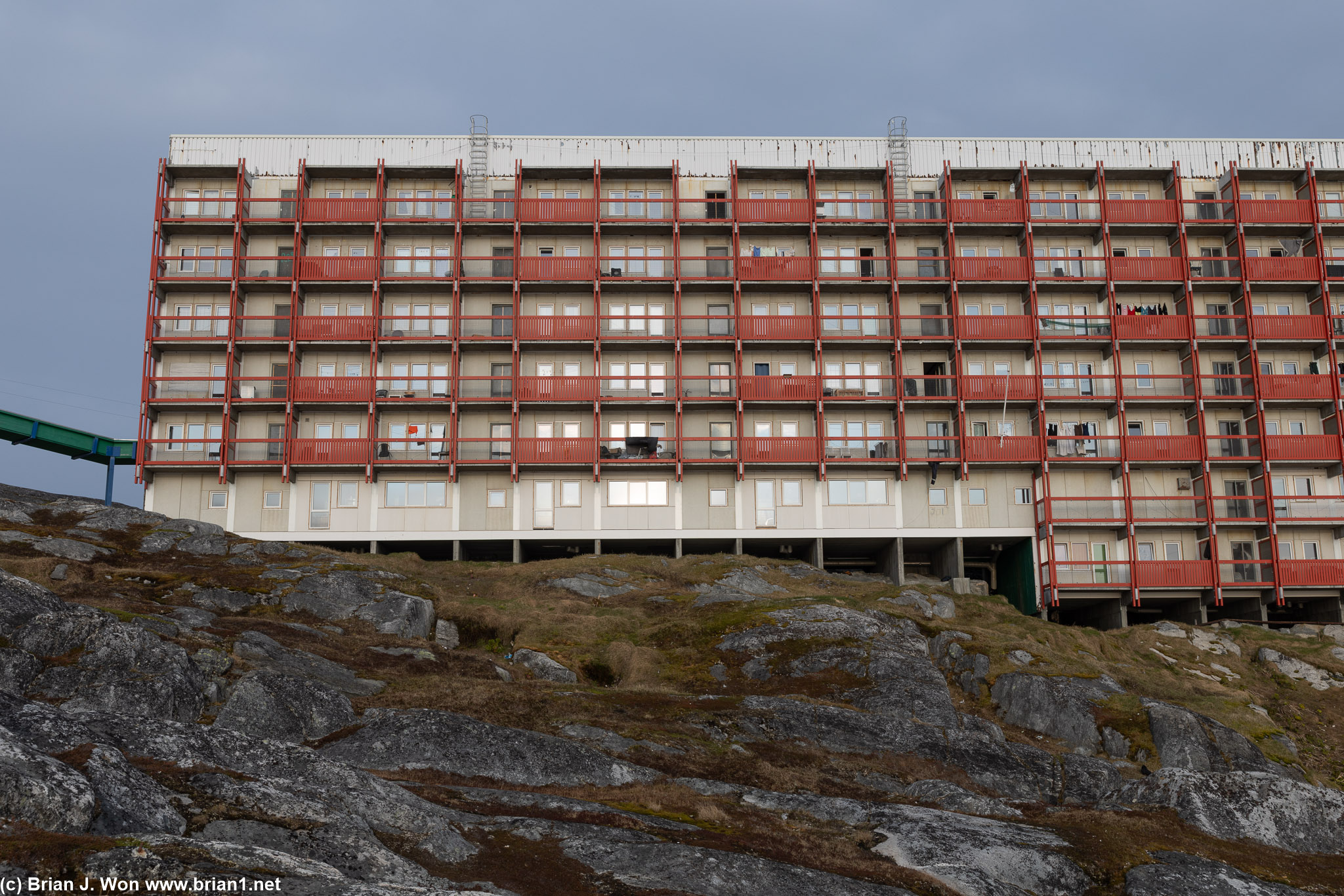 Definitely not how Greenlandic people used to live.