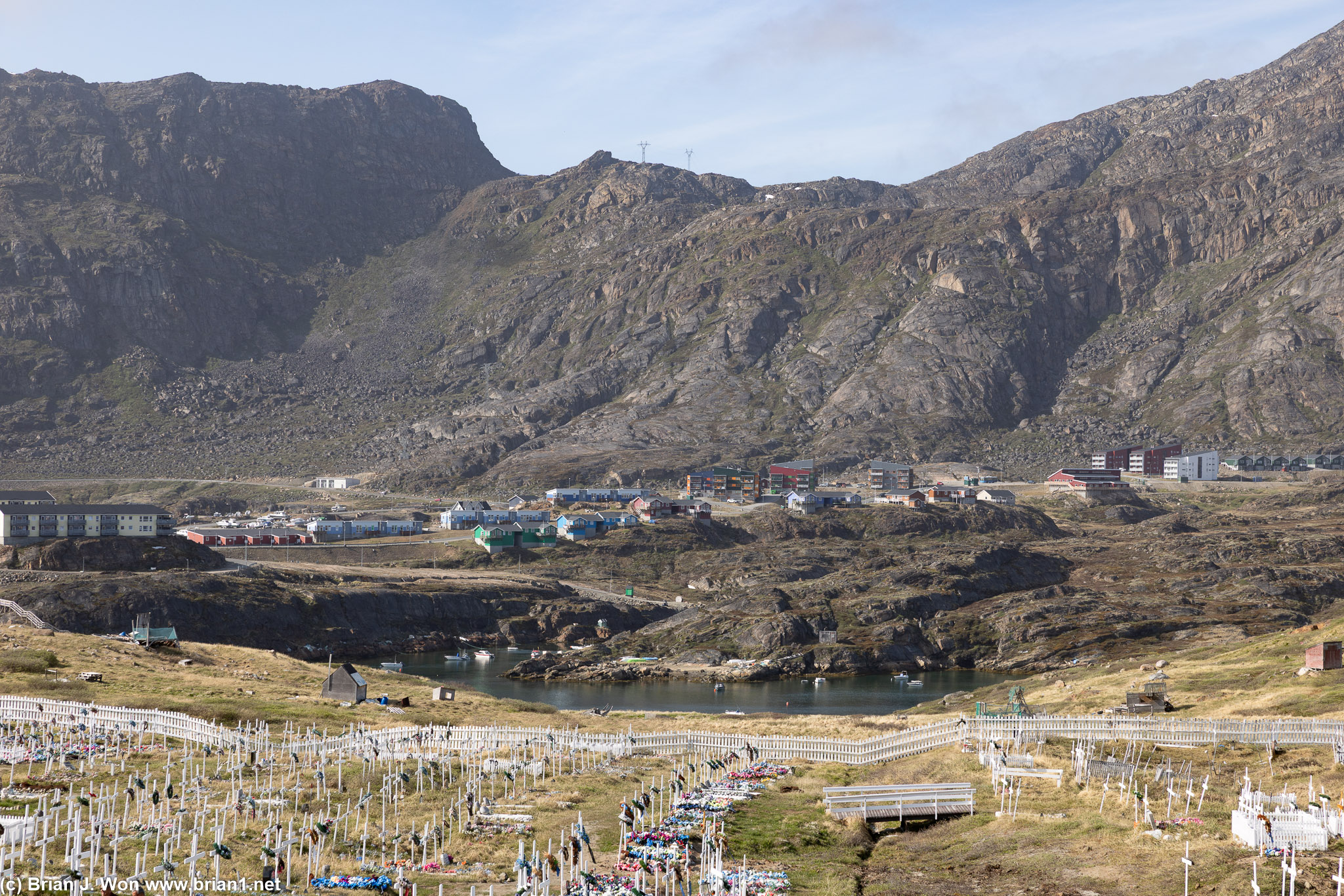 Sisimiut is starting to expand north of Kangerluarsunnguaq Bay.