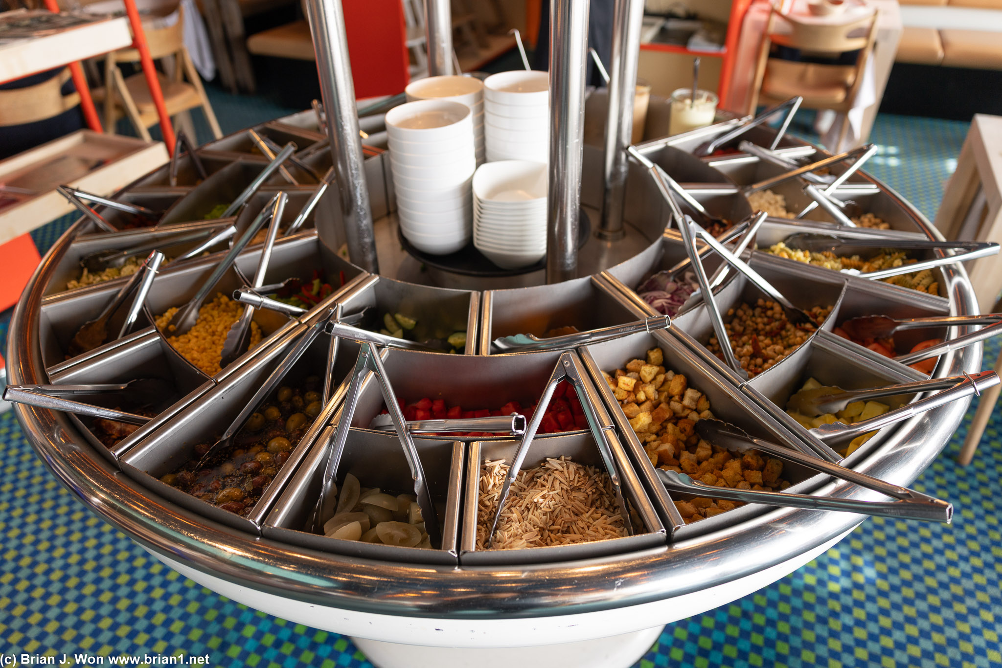 Salad bar.