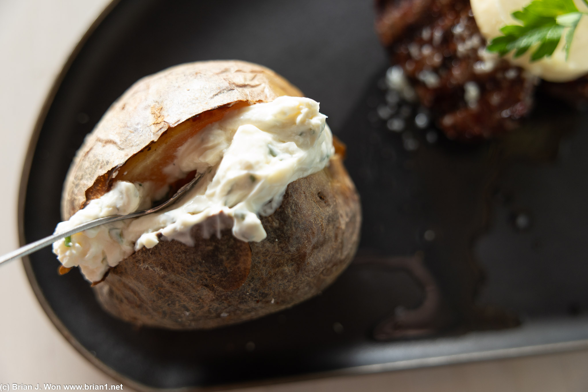 Baked potato.
