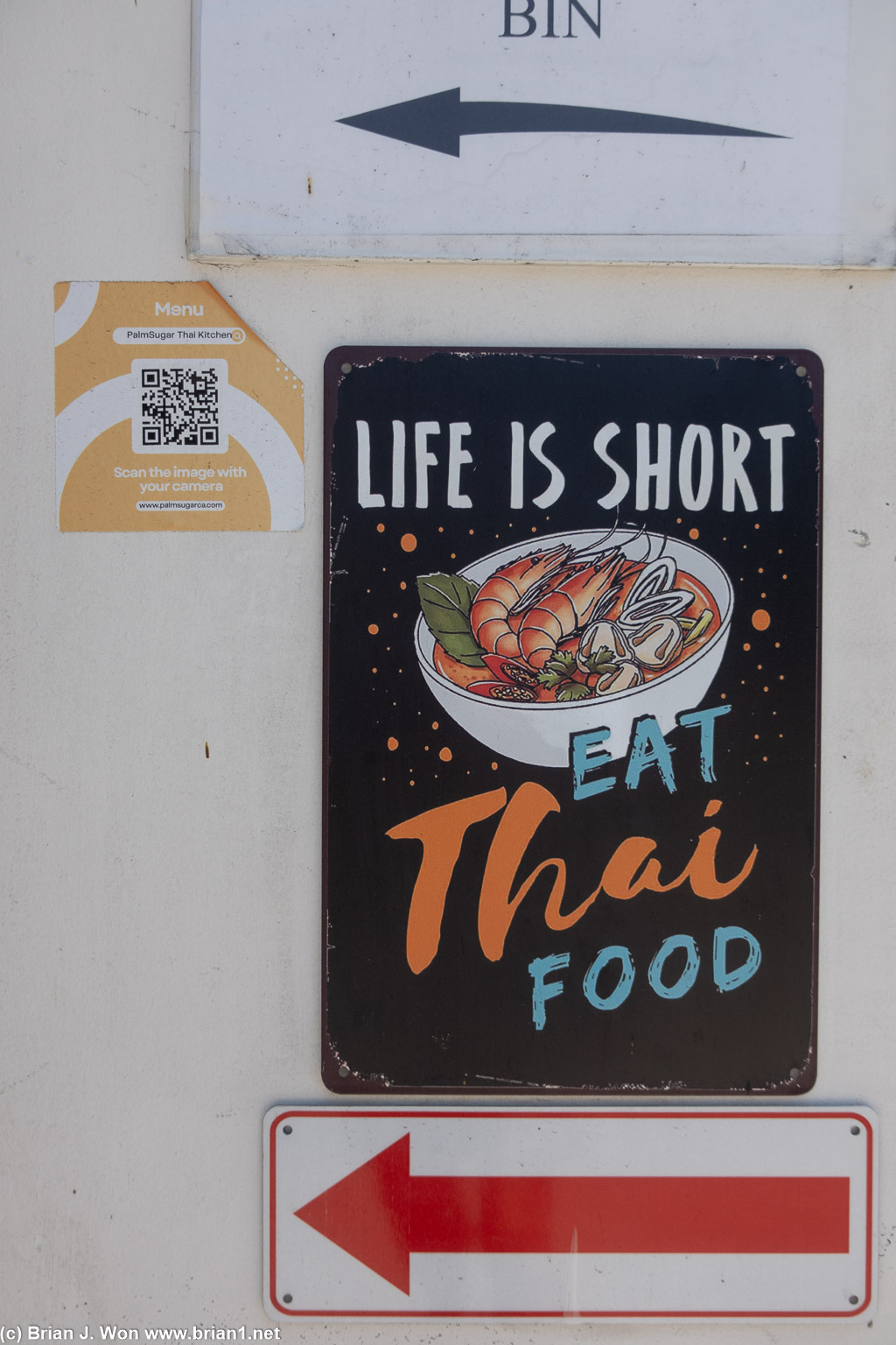 Did not get Thai food.