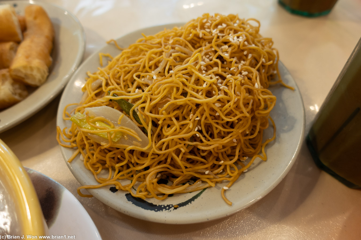Chow mein is utility.