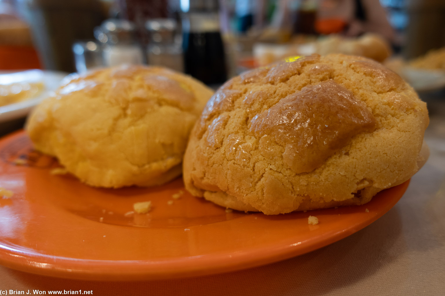 Pineapple bun.