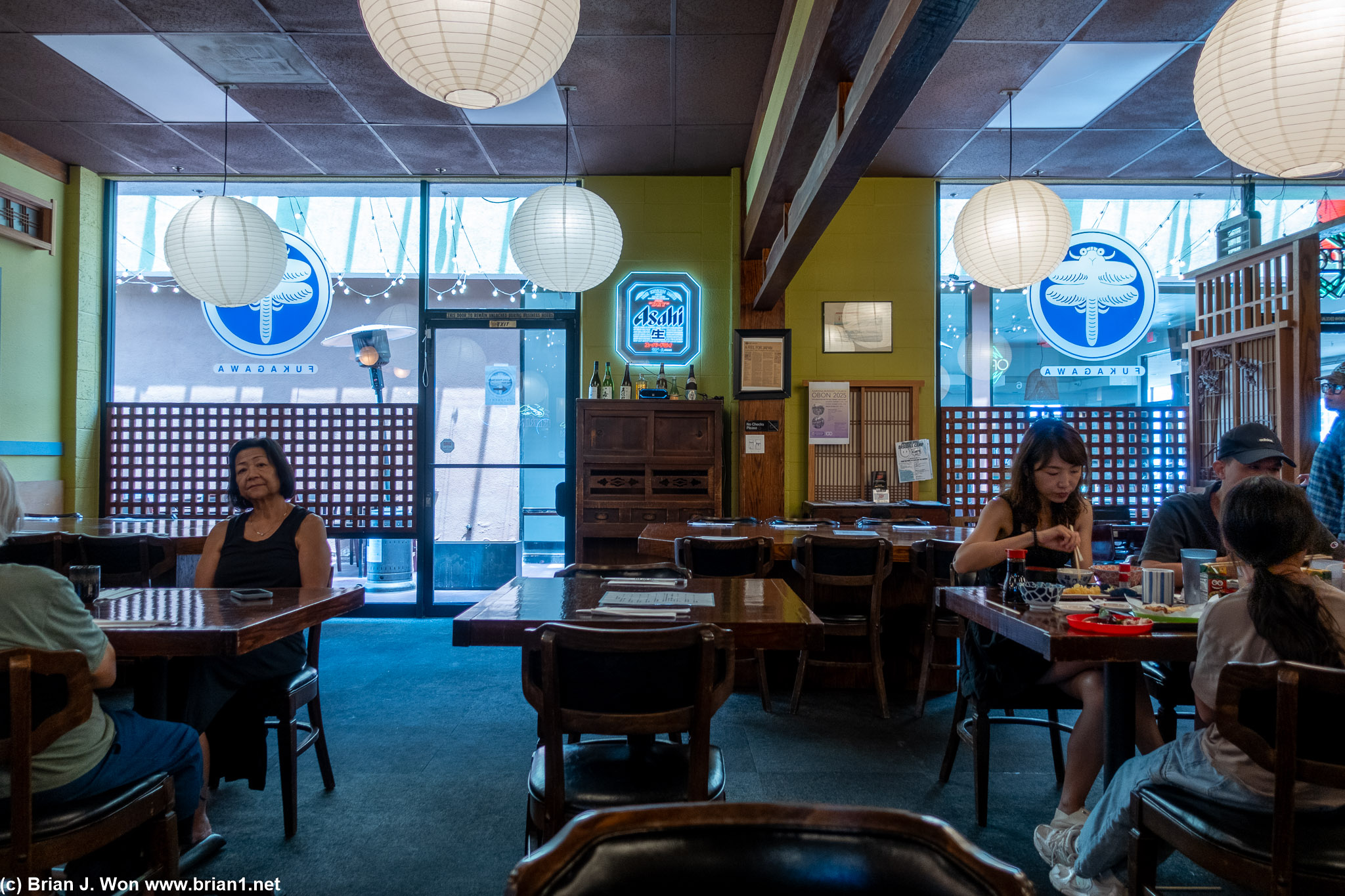Fukugawa is old-school South Bay Japanese inside.