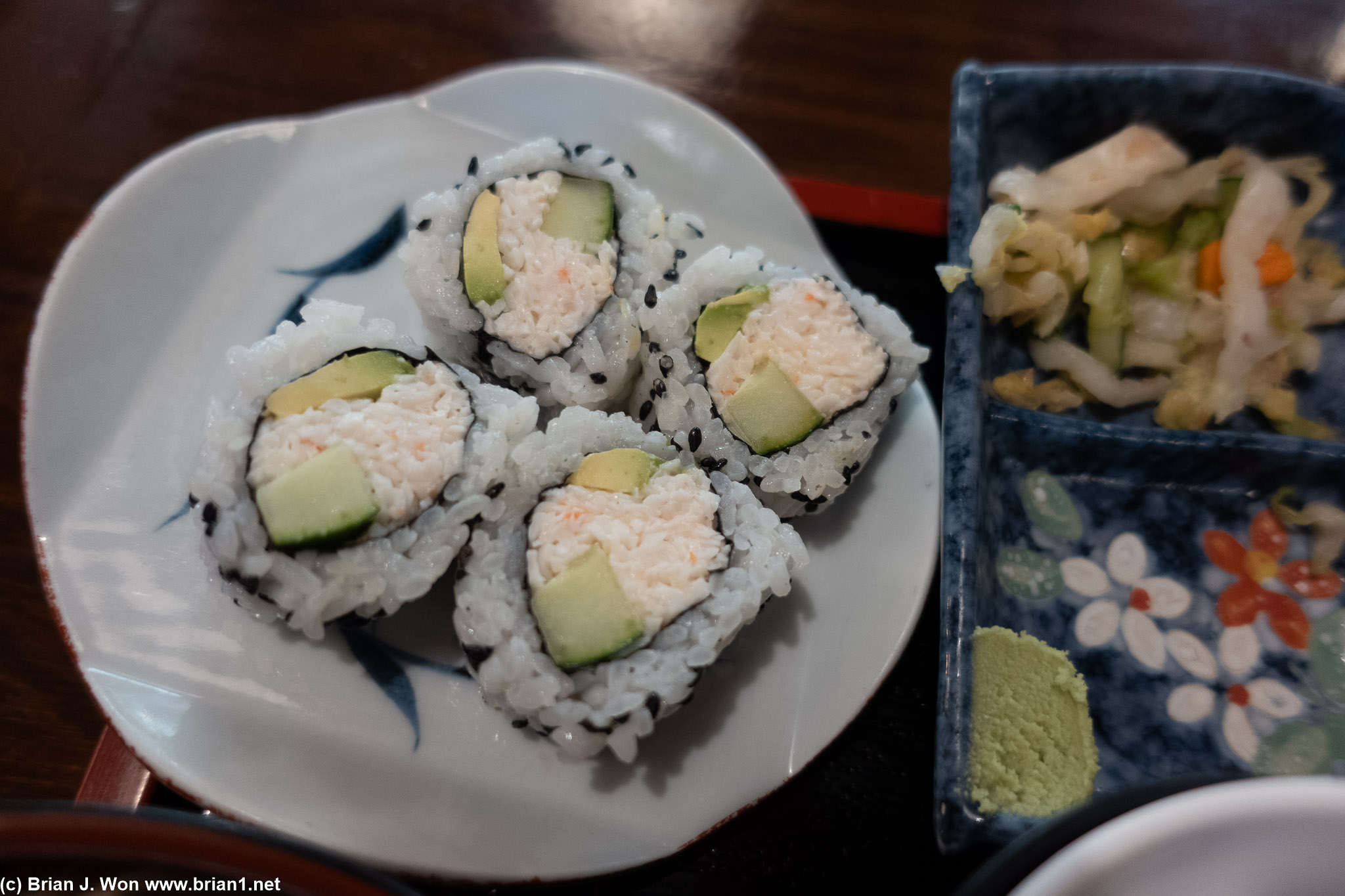 California rolls.