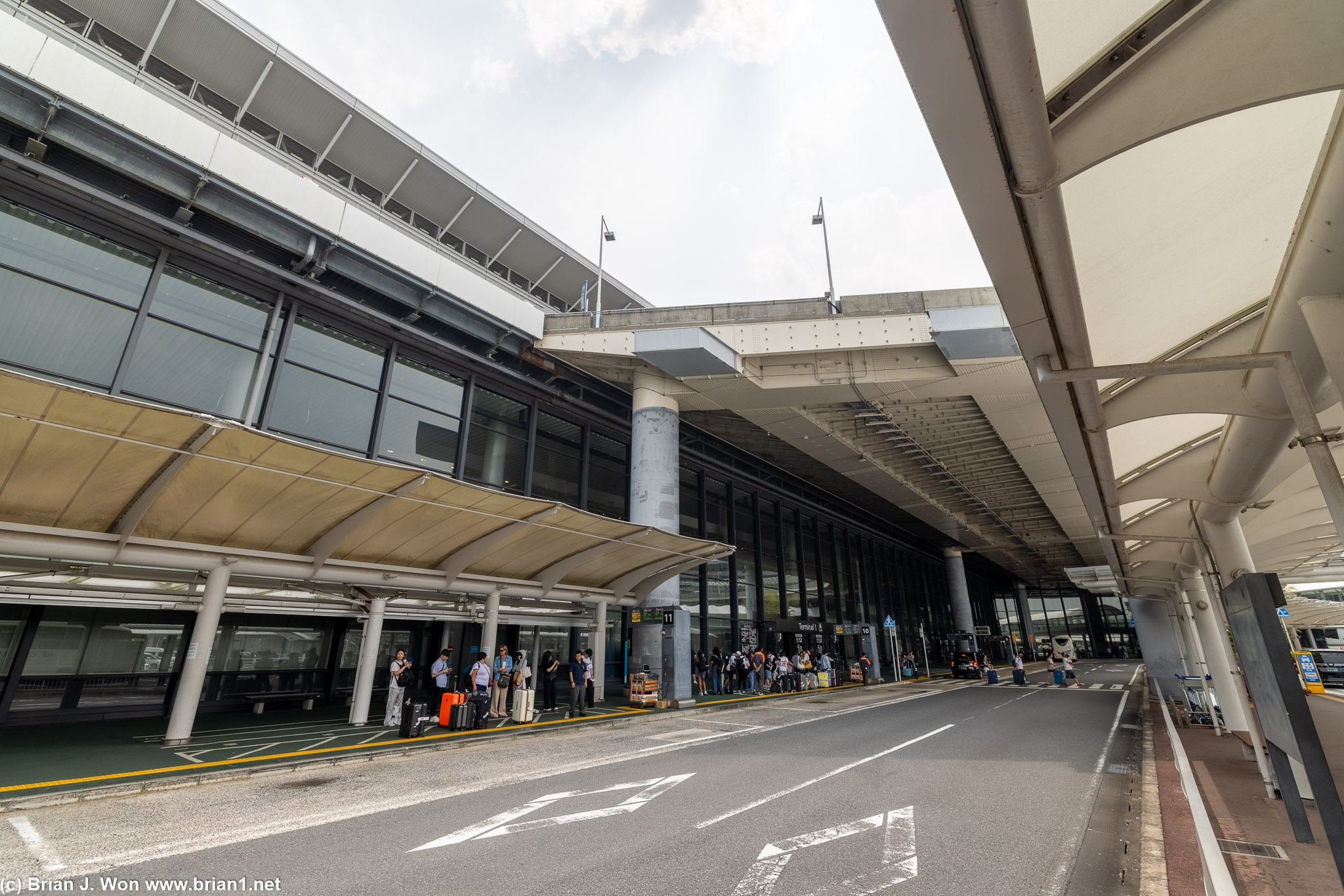 Narita International Airport, terminal 1.