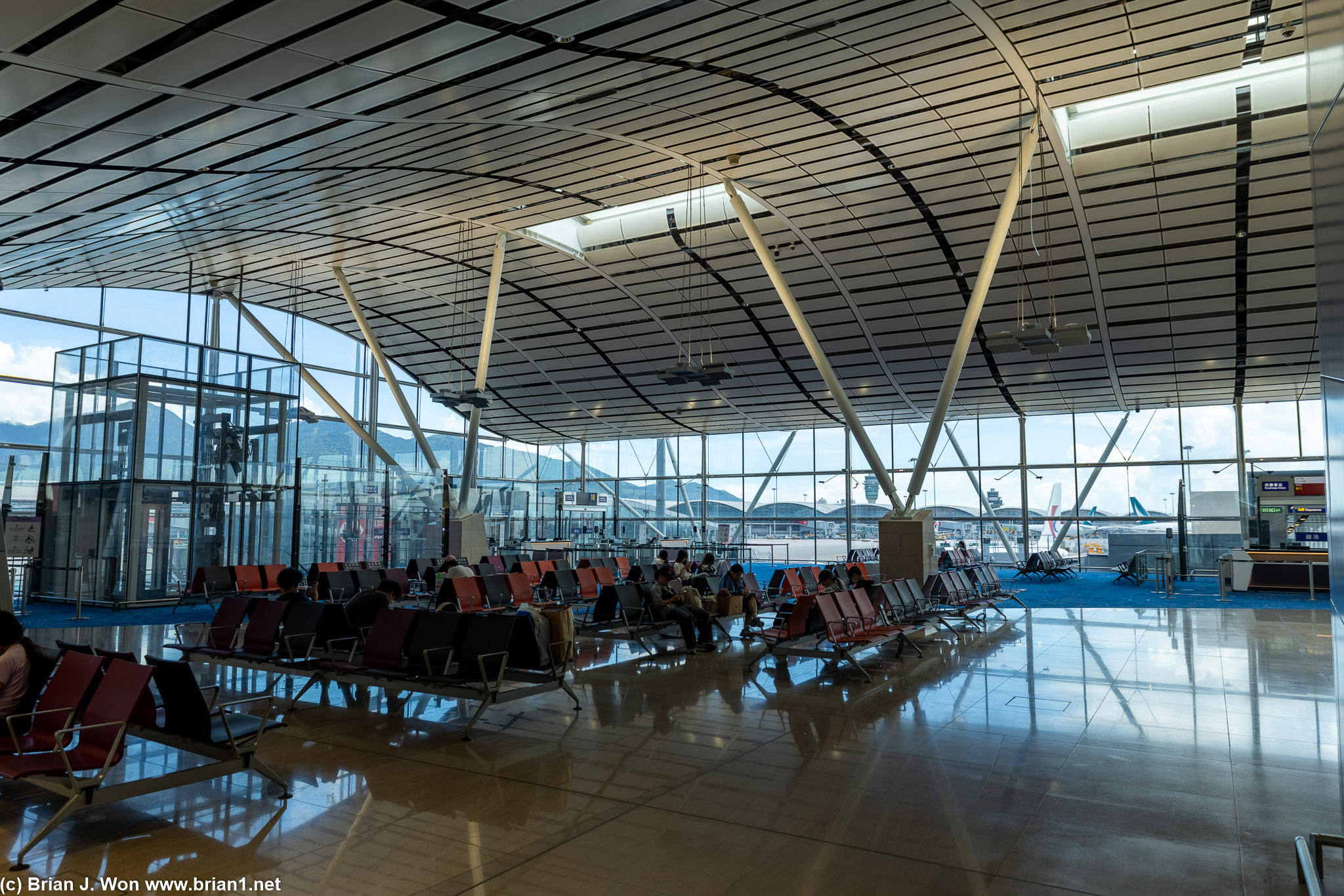 Terminal 1 Satellite Concourse.