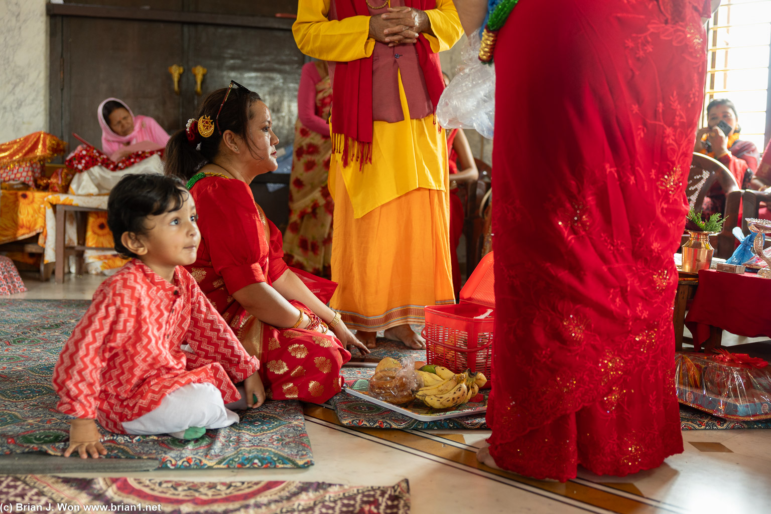 Family of the bride and groom.