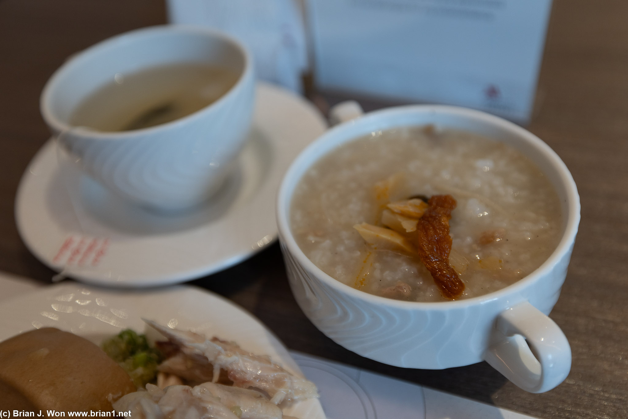 Not the best congee, but it wasn't bad.