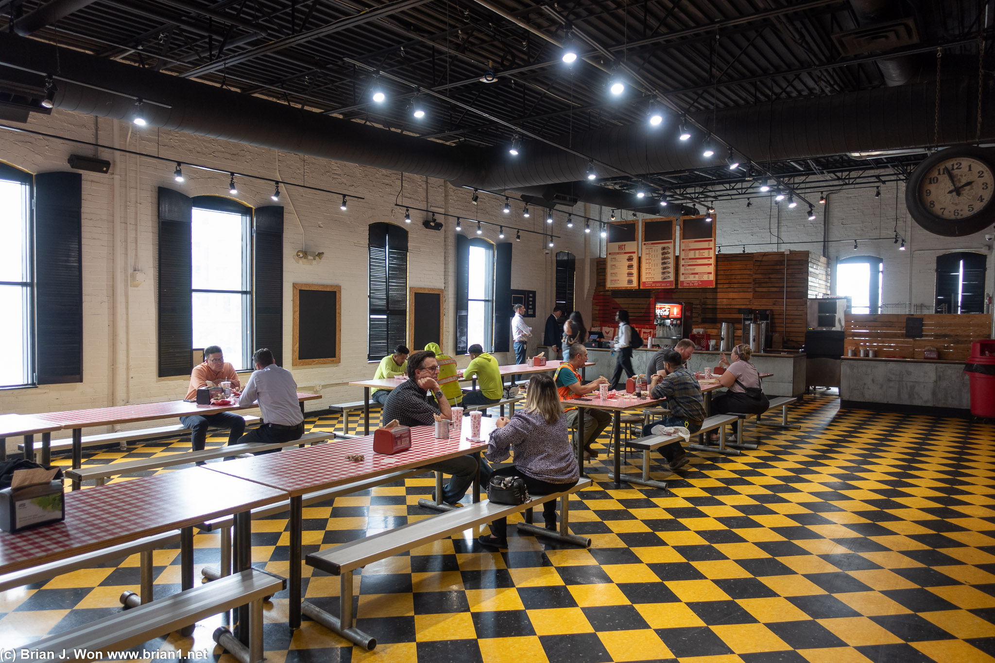 Big second floor space inside North Market.