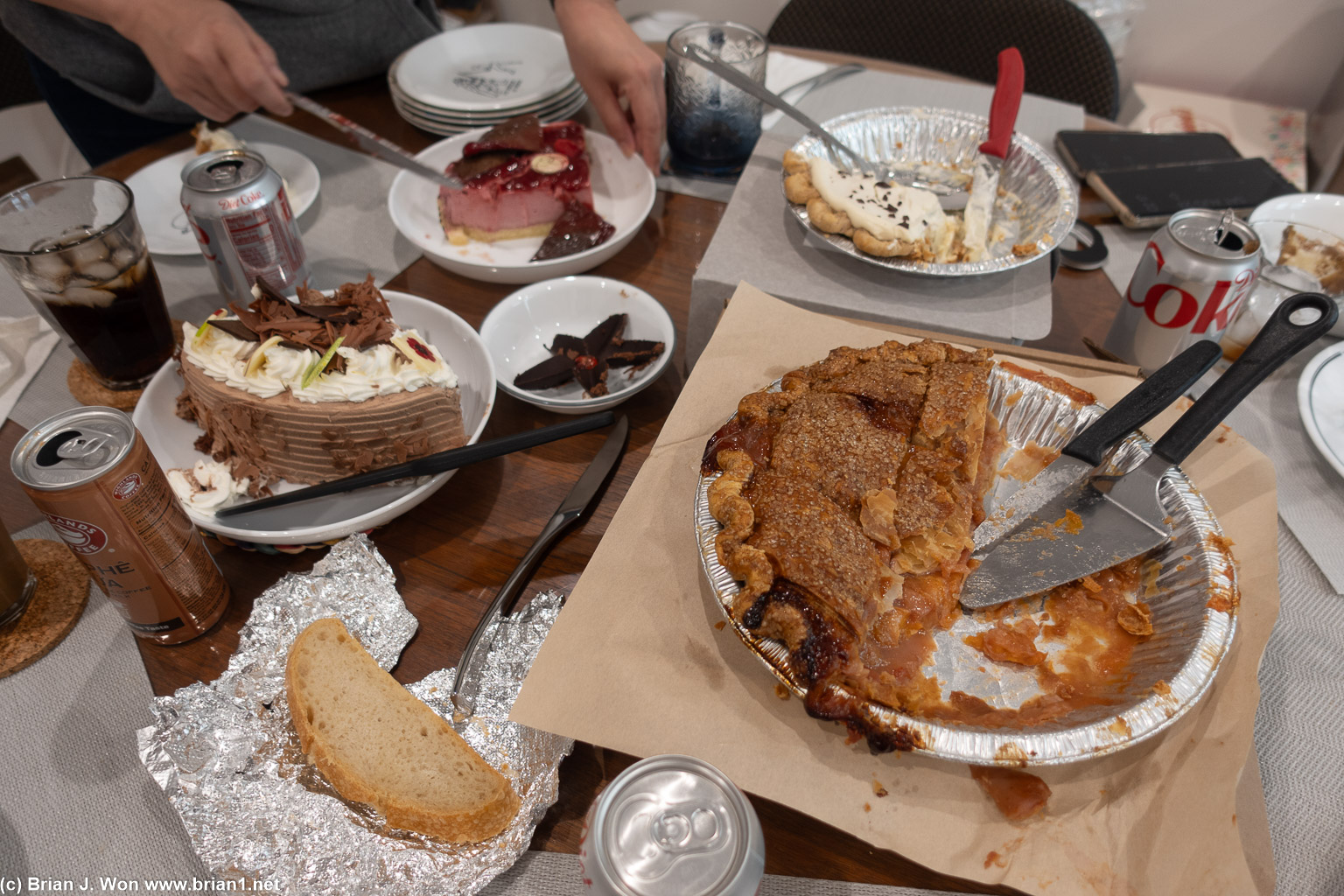 And so much pie.