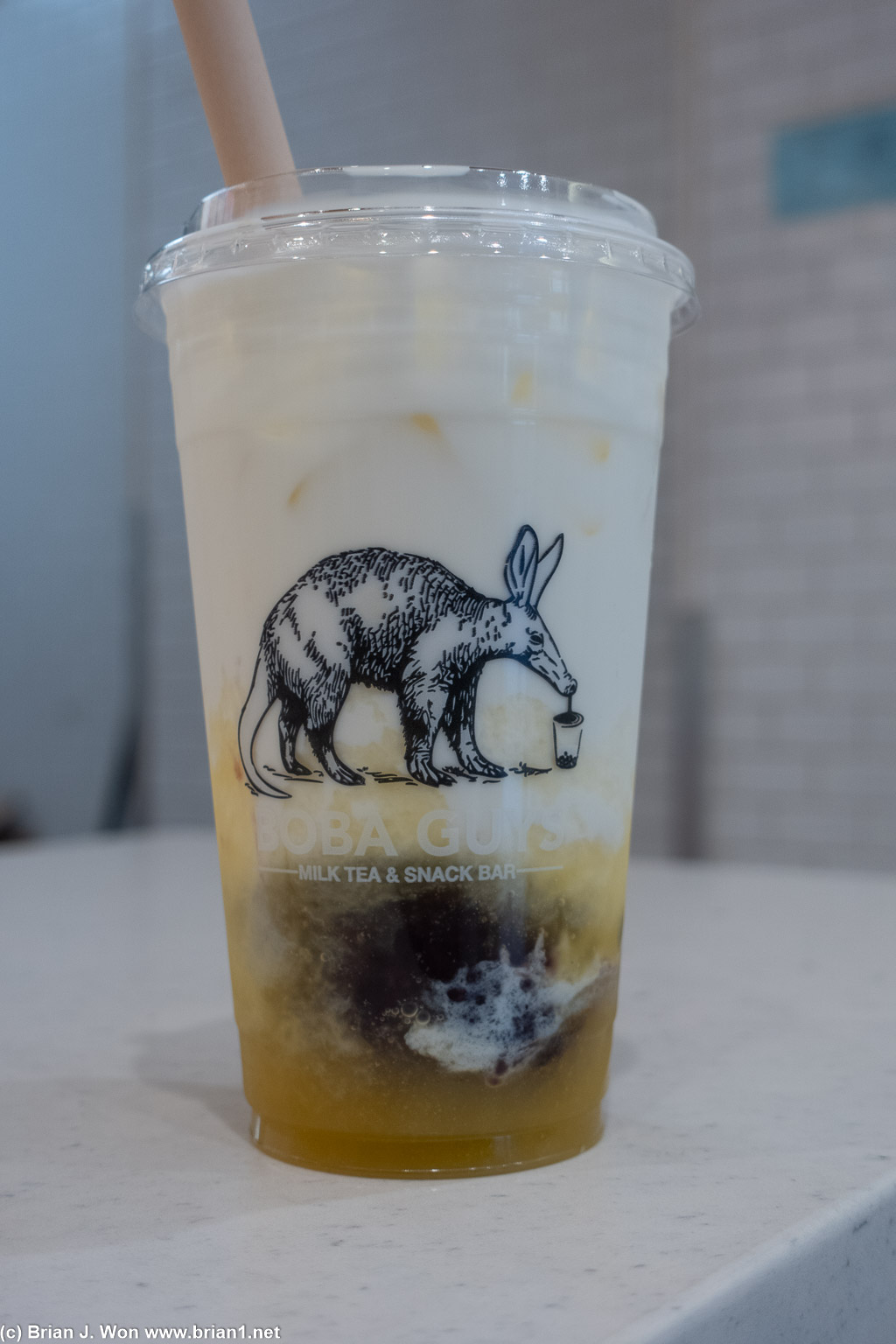 Mango Sticky Rice milk tea was pretty good.