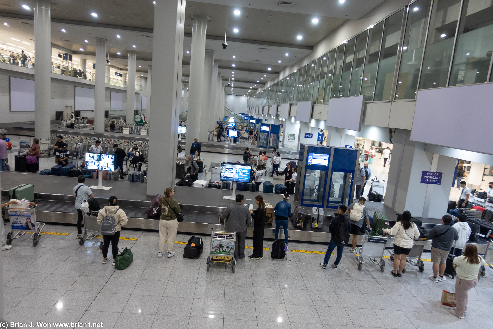Baggage claim.