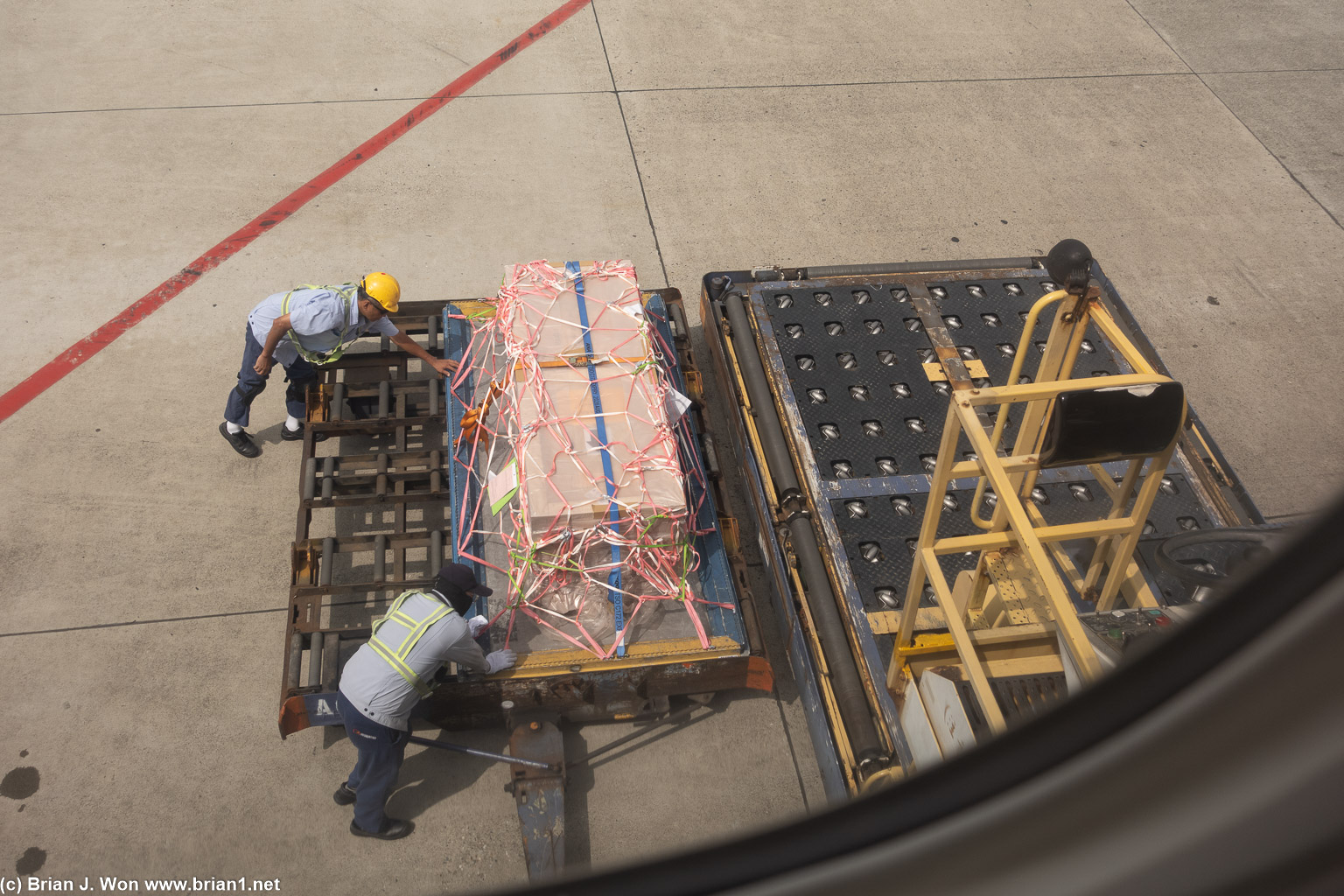 Loading cargo.