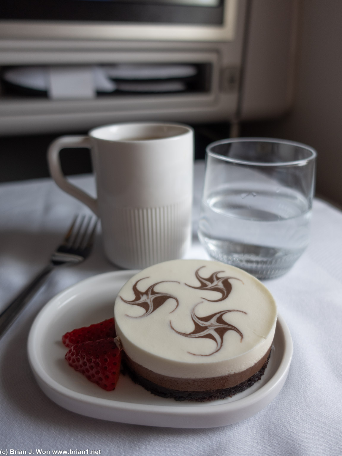 Couldn't resist. Chocolate mousse cake?