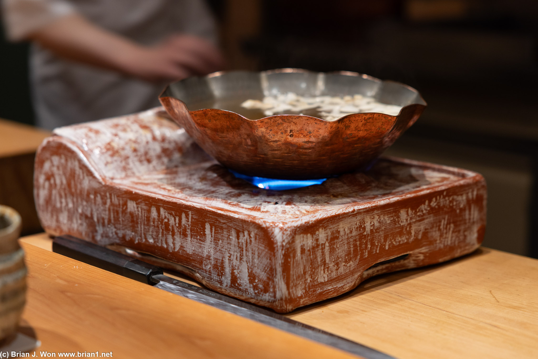 Fancy stove cover.