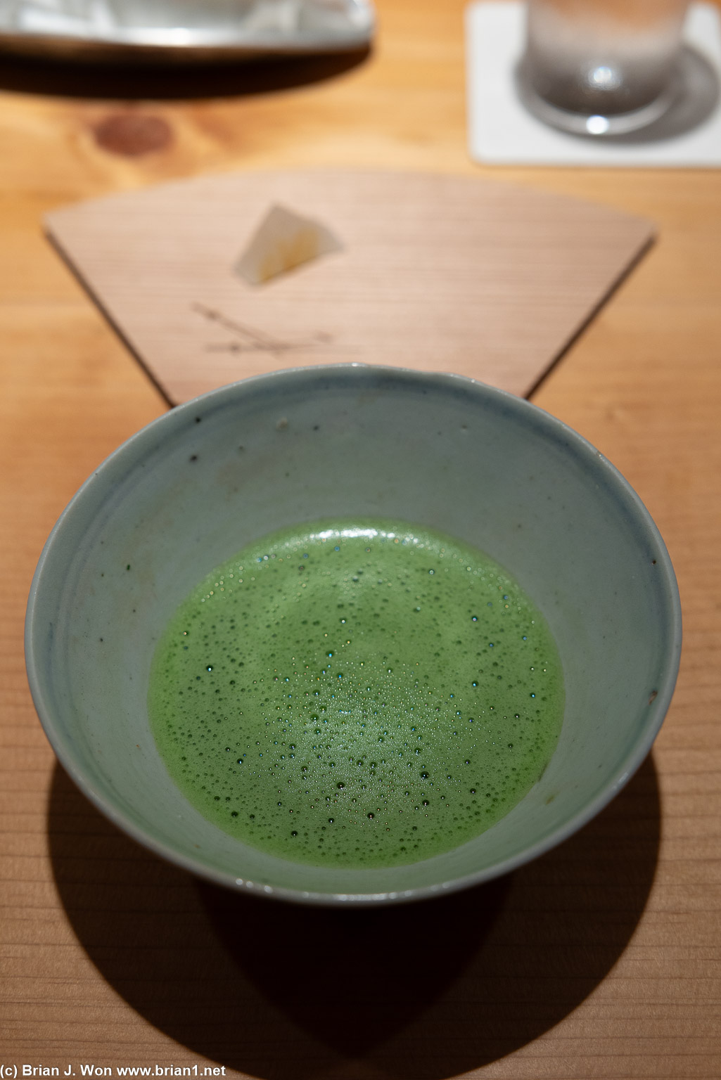Matcha was good, but couldn't sleep later... sigh.